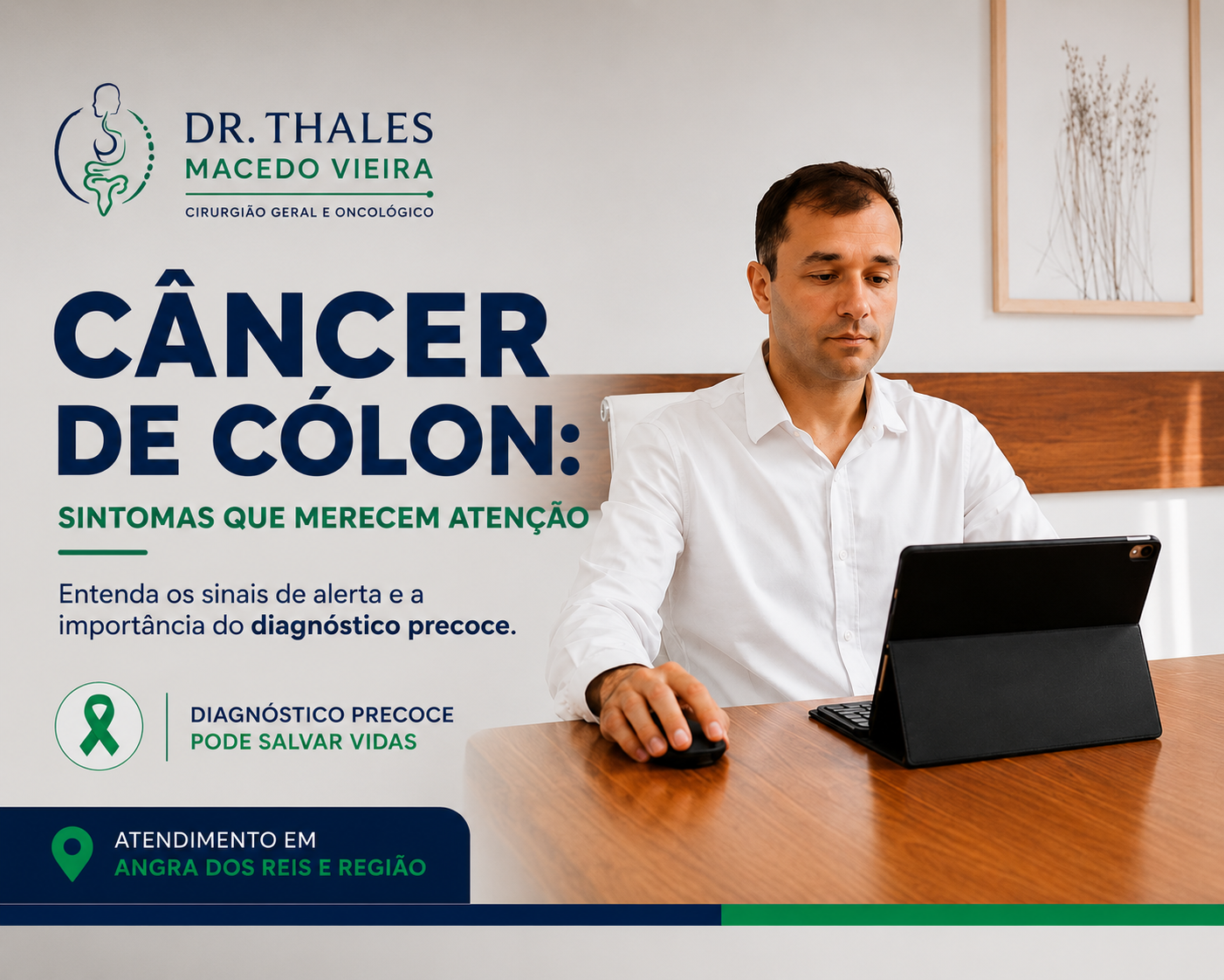 Câncer de Cólon: Sintomas Que Merecem Atenção e a Importância do Diagnóstico Precoce