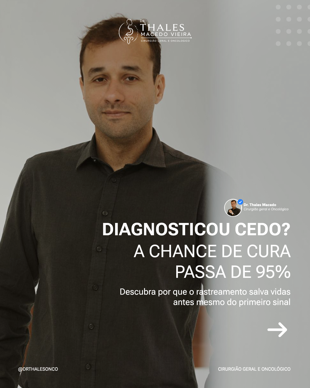 Diagnóstico precoce do câncer: por que ele faz diferença?